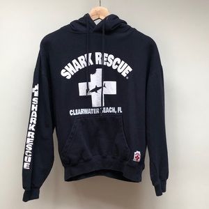 Shark rescue hoody - navy